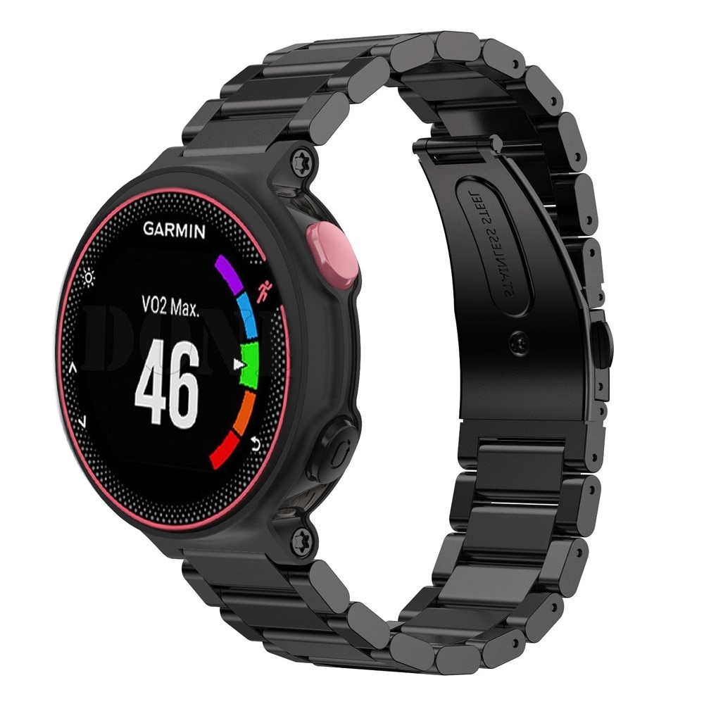 Metalarmbånd Garmin Forerunner 235/735XT sort