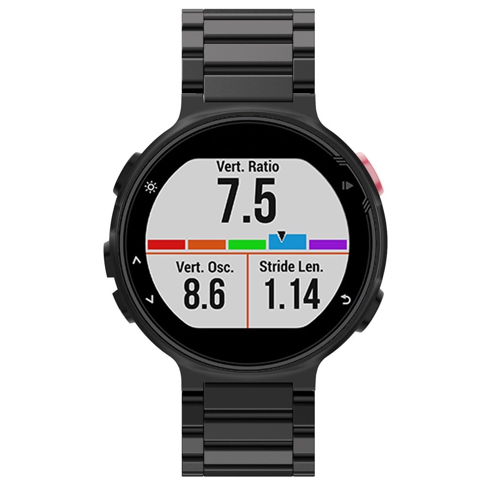 Metalarmbånd Garmin Forerunner 235/735XT sort