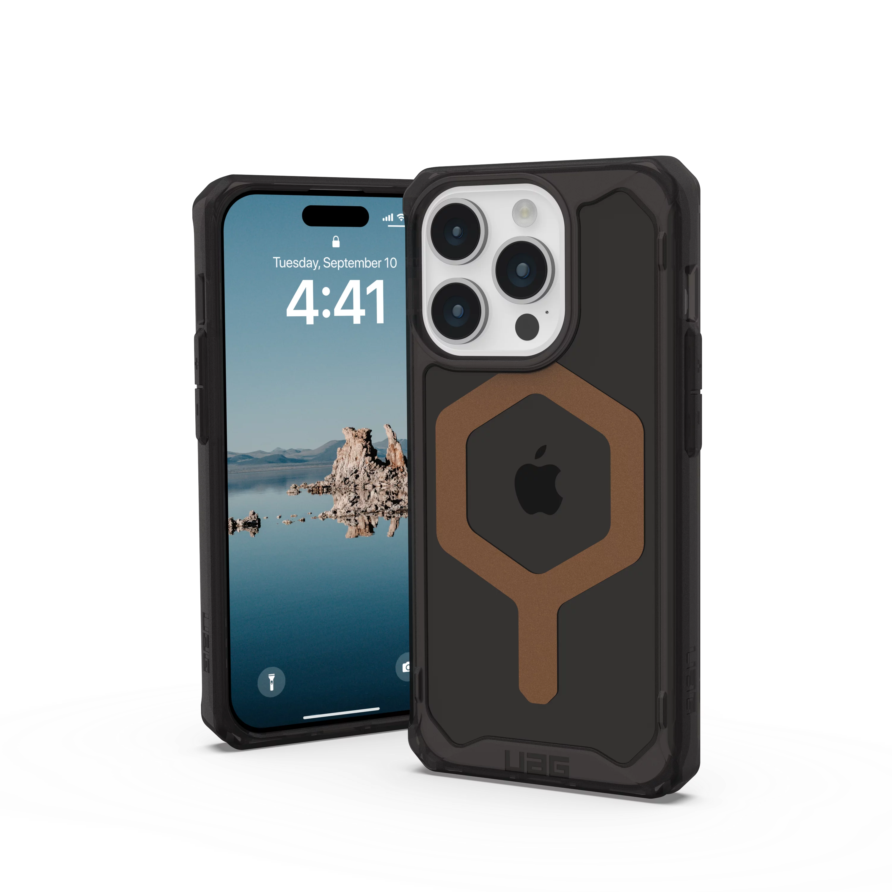 Plyo MagSafe Case iPhone 15 Pro Black/Bronze