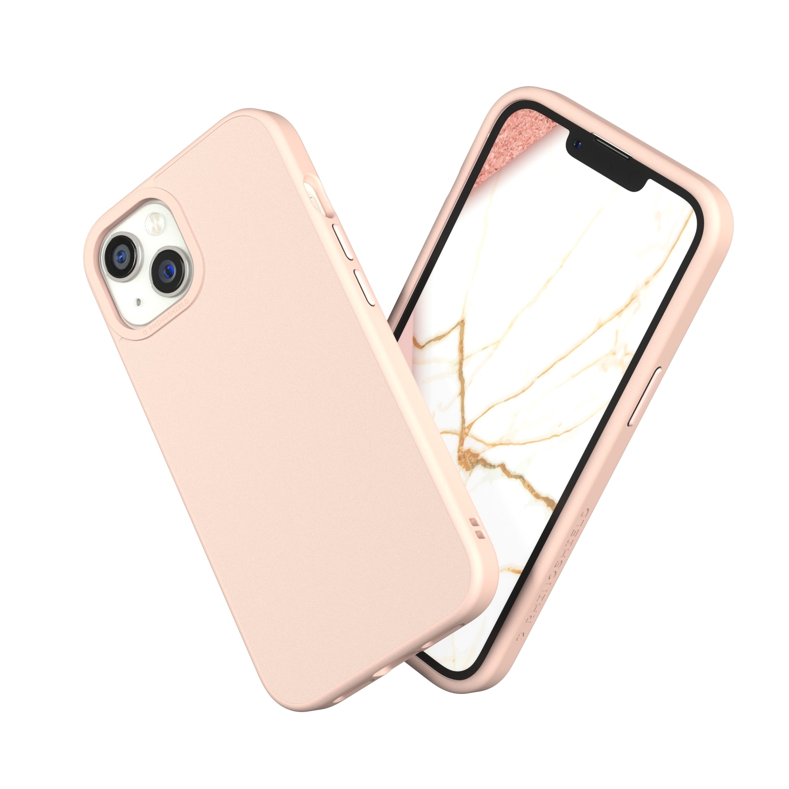 SolidSuit Cover iPhone 13 Blush Pink