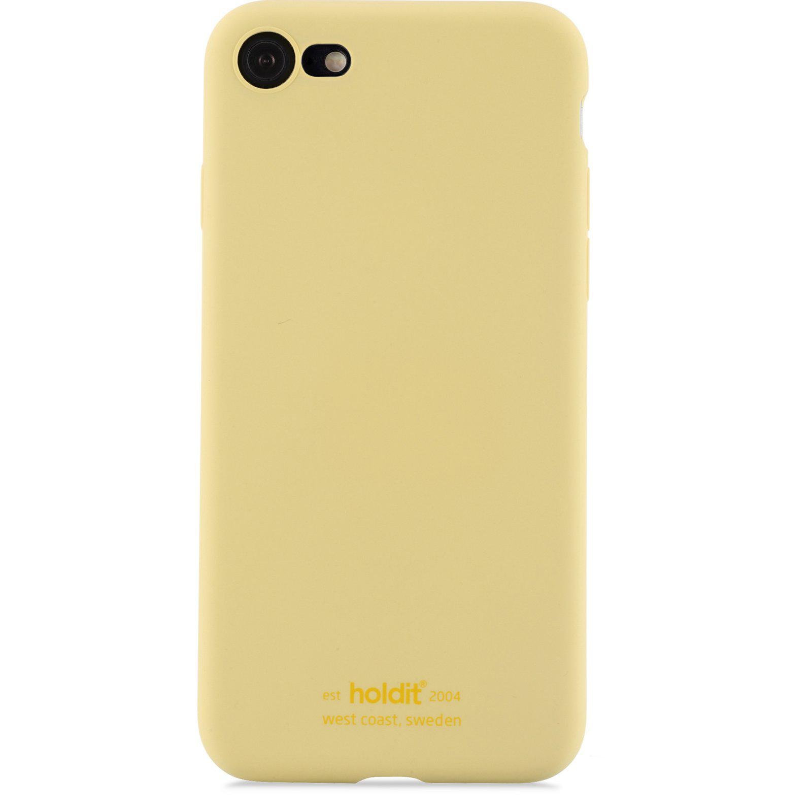 Cover Silikone iPhone 8 Gul