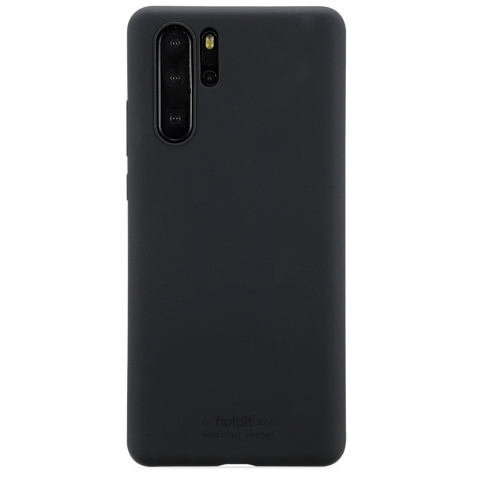 Cover Silikone Huawei P30 Pro Sort