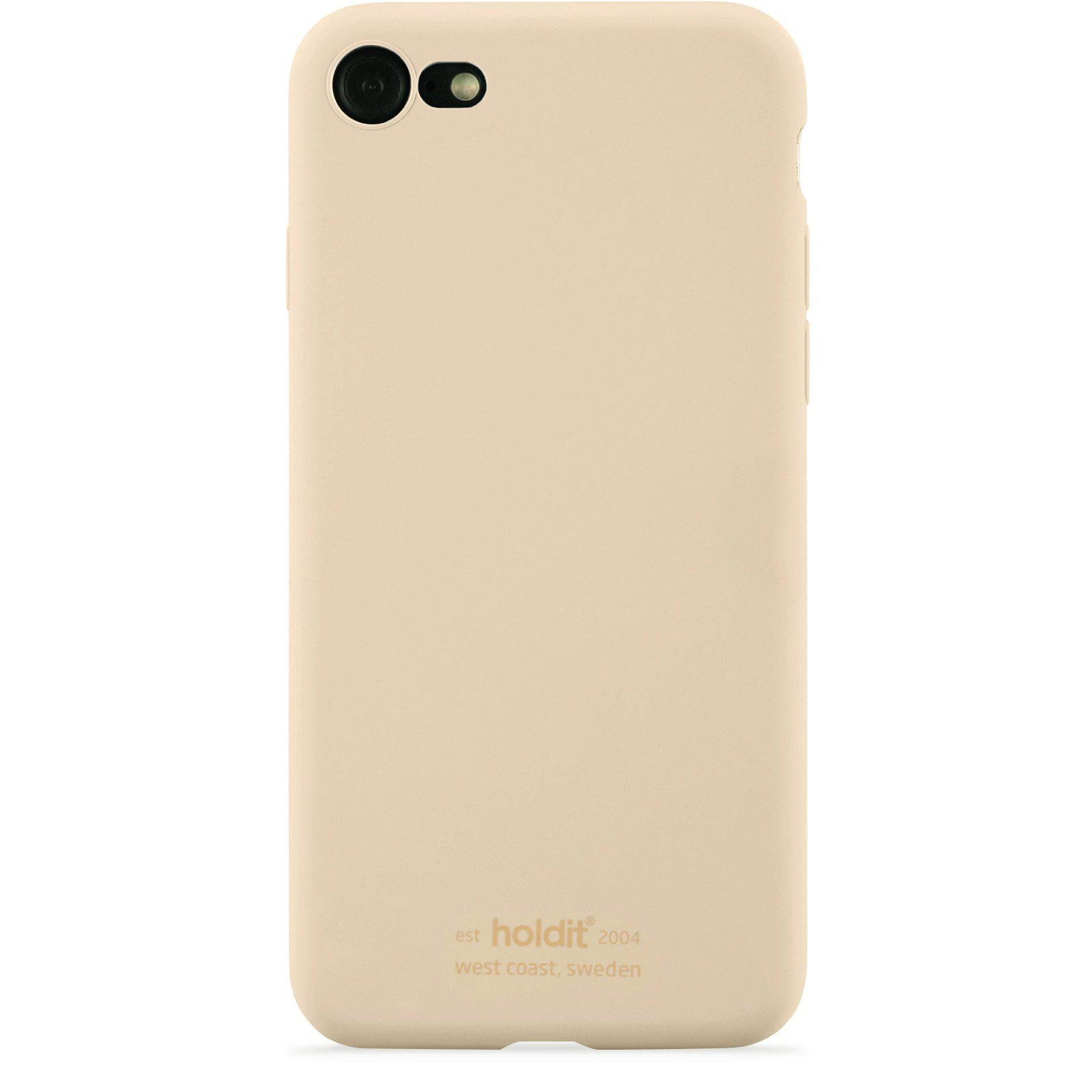 Cover Silikone iPhone SE (2022) Beige