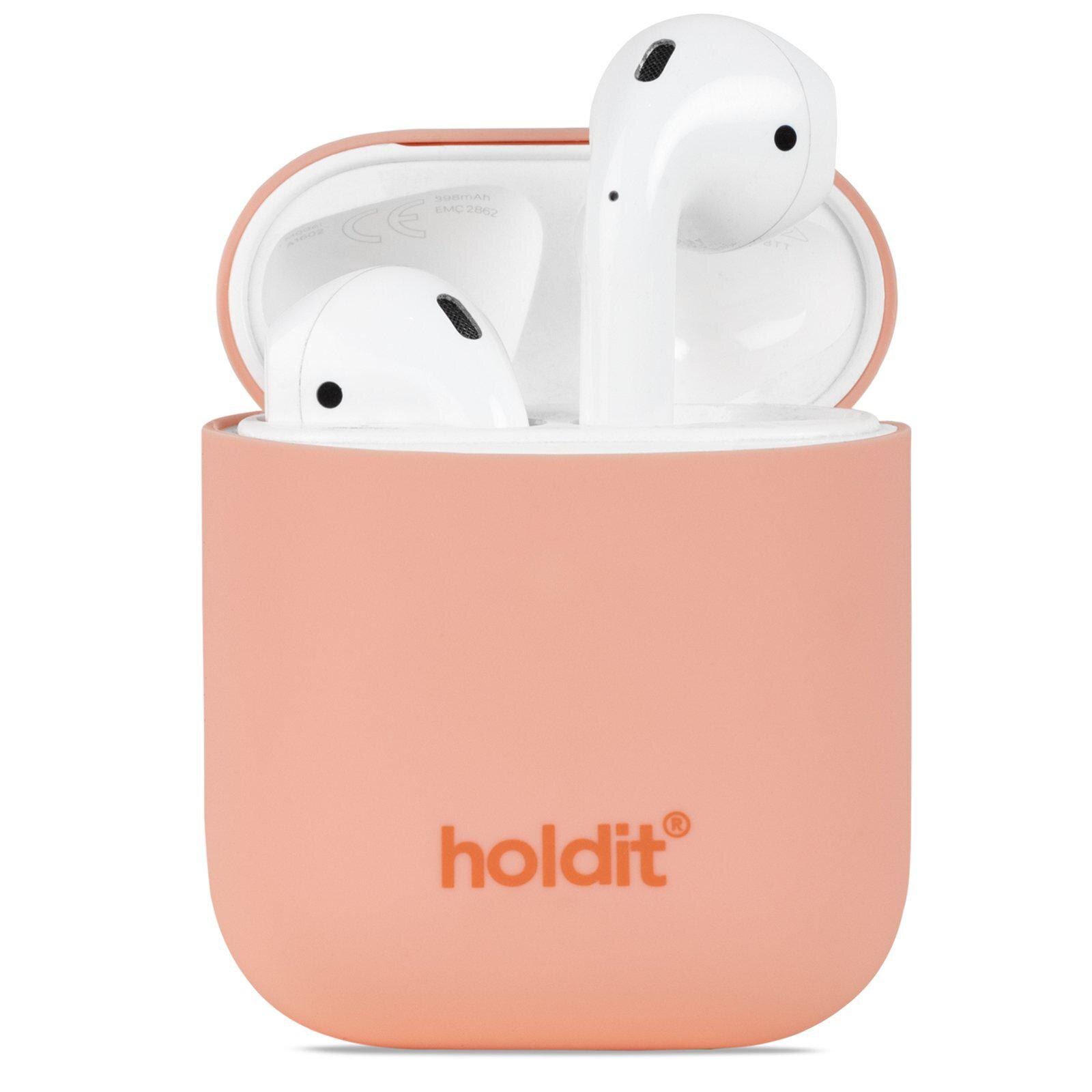 Etui Silikone Apple AirPods Pink Peach