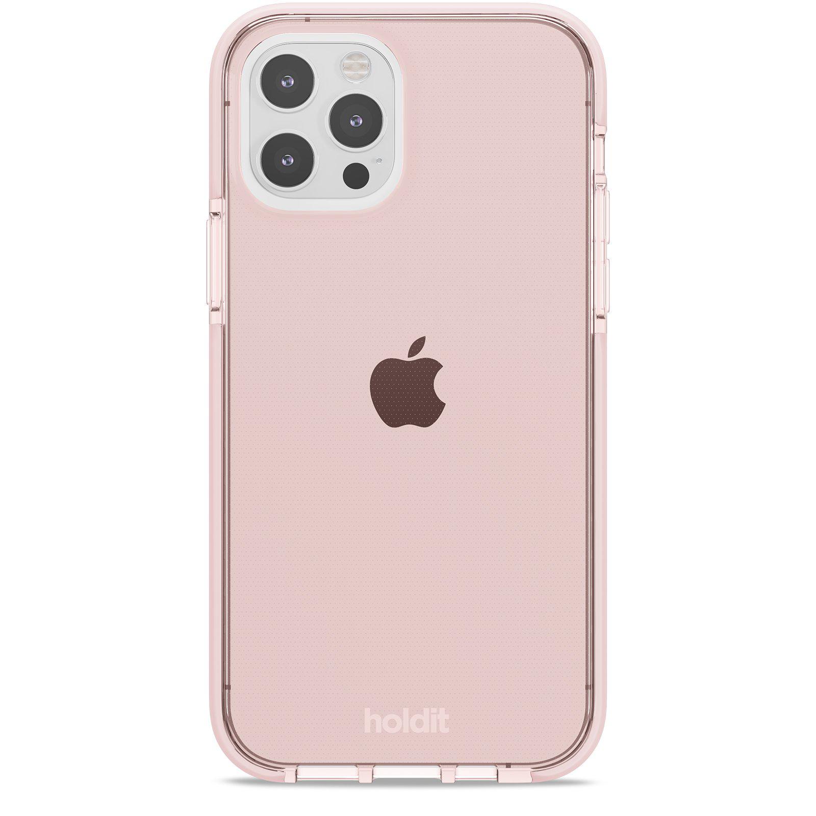 Cover Seethru iPhone 12/12 Pro Blush Pink