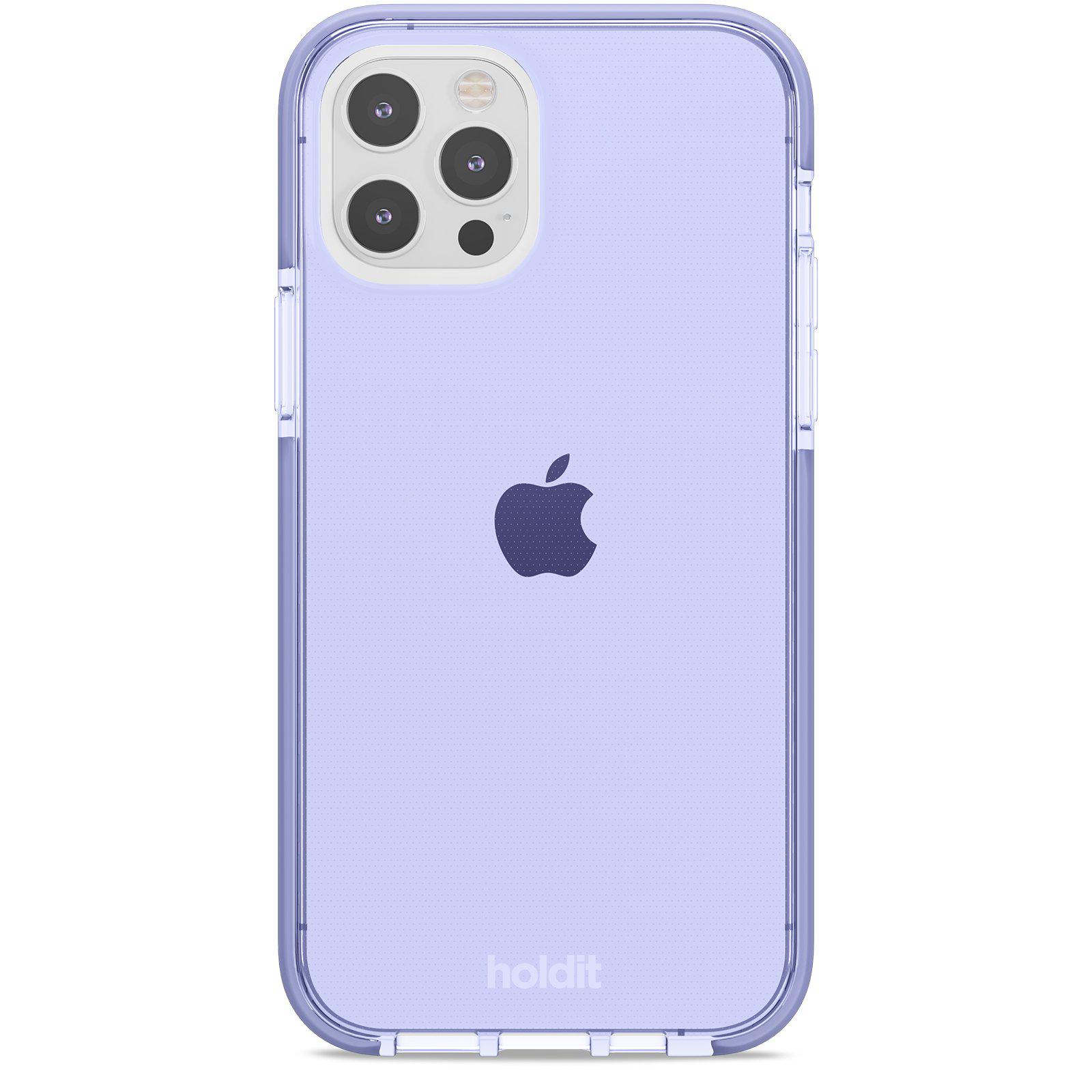 Cover Seethru iPhone 12/12 Pro Lavender