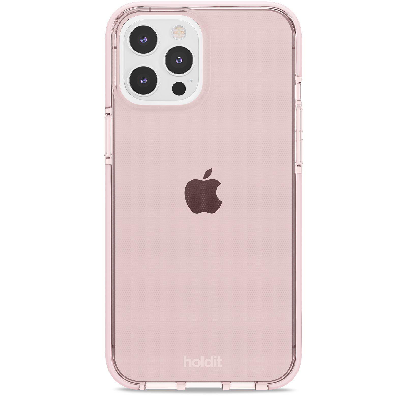 Cover Seethru iPhone 12 Pro Max Blush Pink