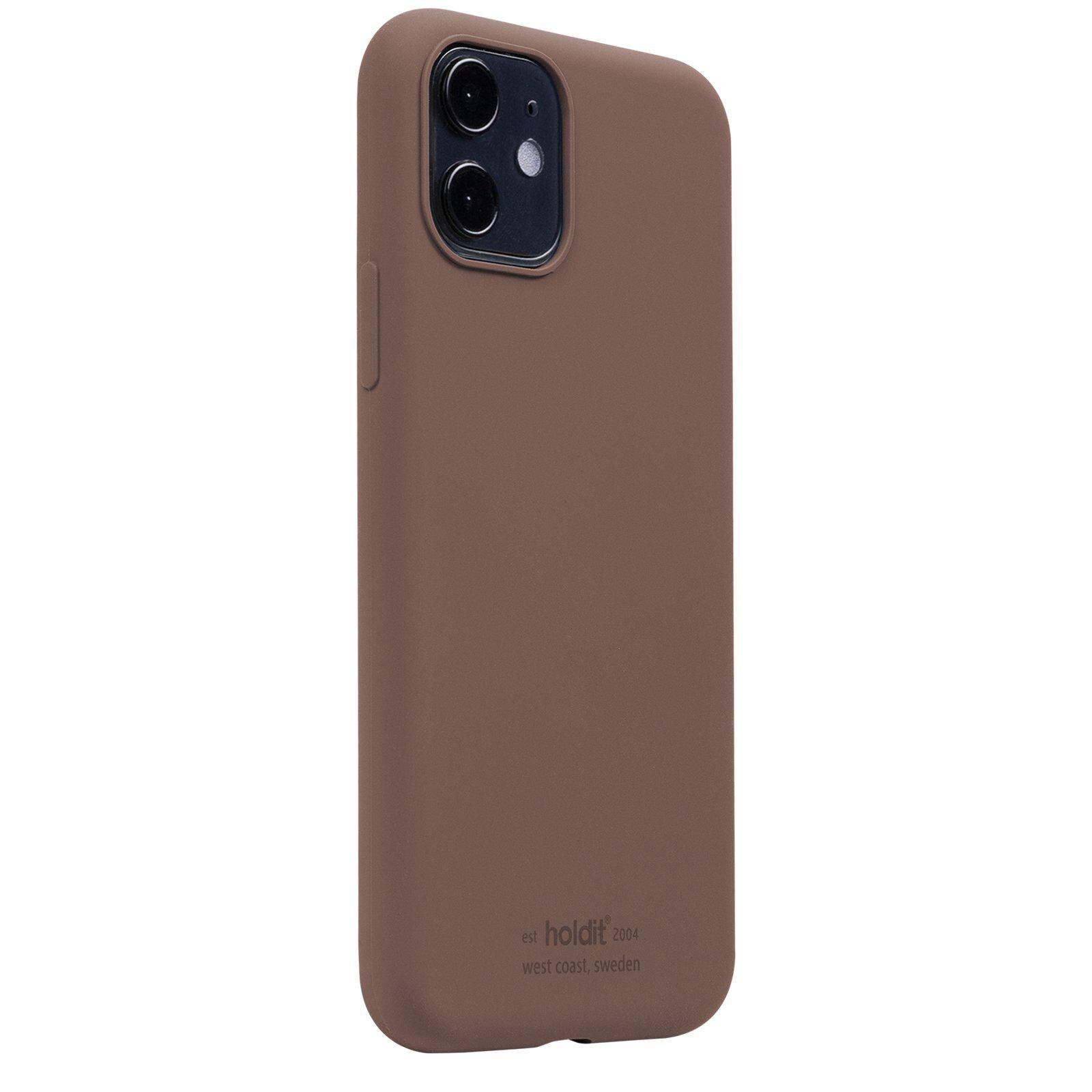 Cover Silikone iPhone 11 Dark Brown