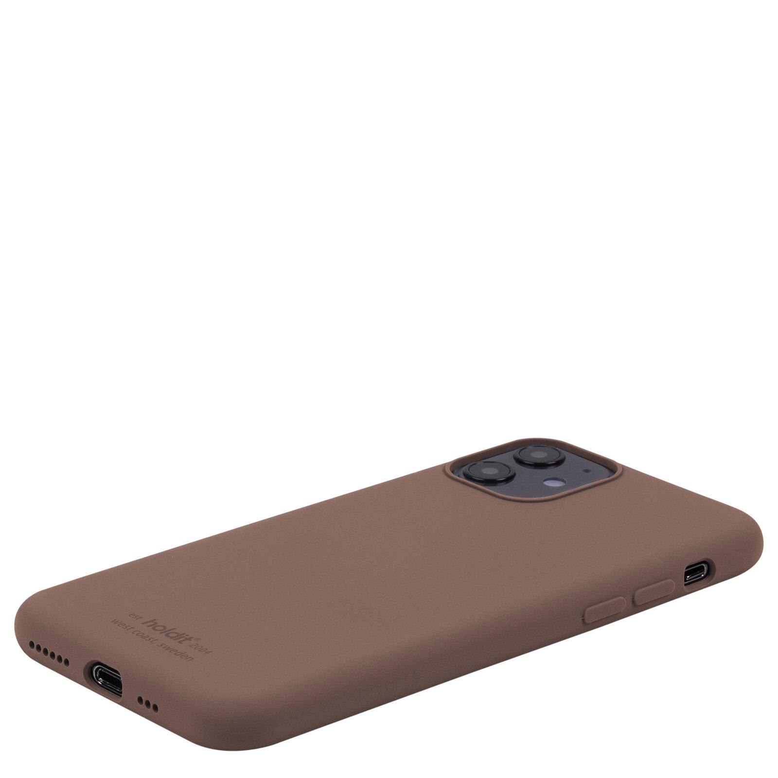 Cover Silikone iPhone 11 Brun