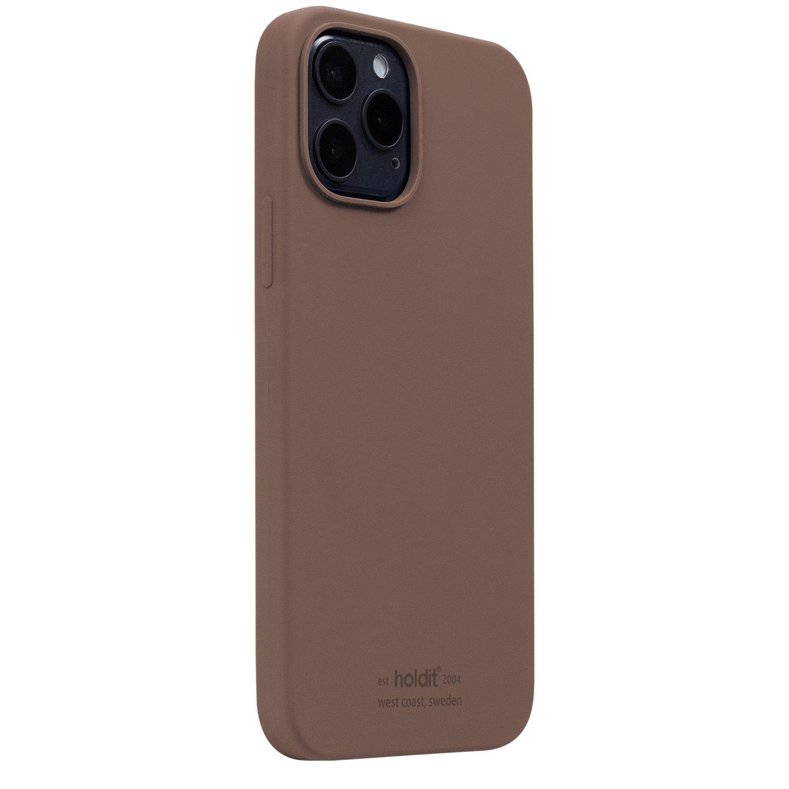 Cover Silikone iPhone 12/12 Pro Dark Brown