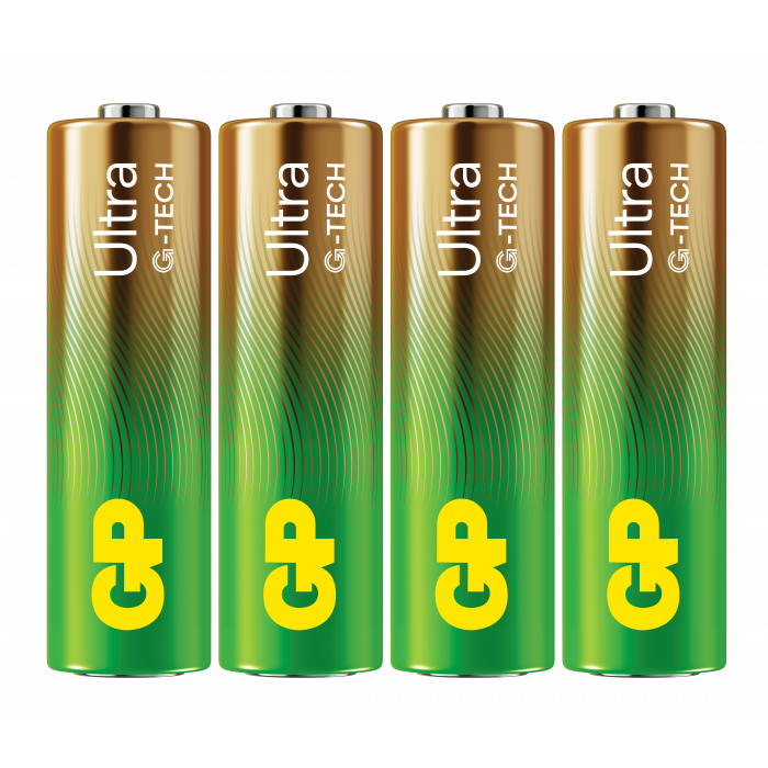 Ultra Alkaline AA batteri 15AU/LR6 (4-pak)