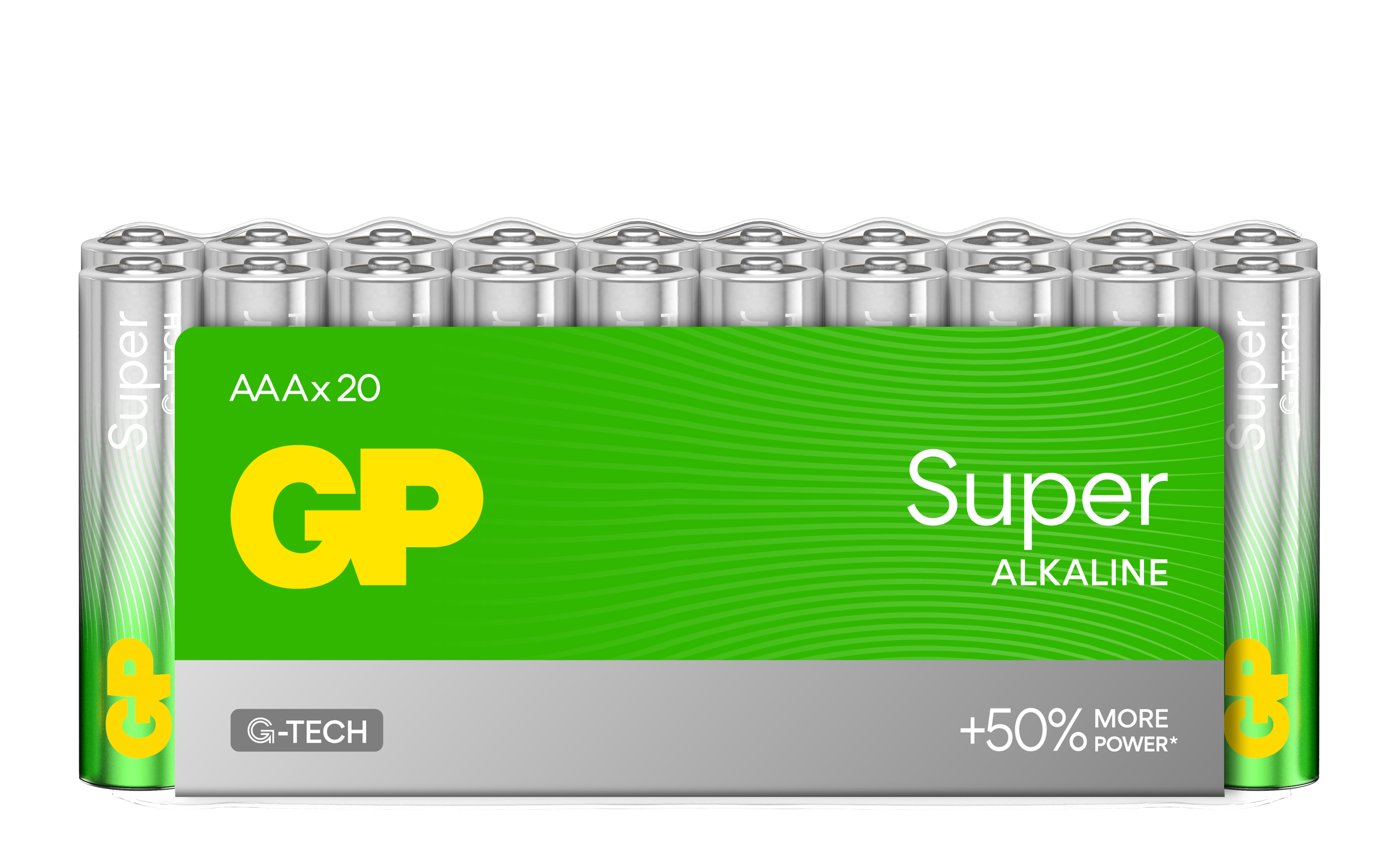 Super Alkaline AAA-batteri 24A/LR03 (20-pak)
