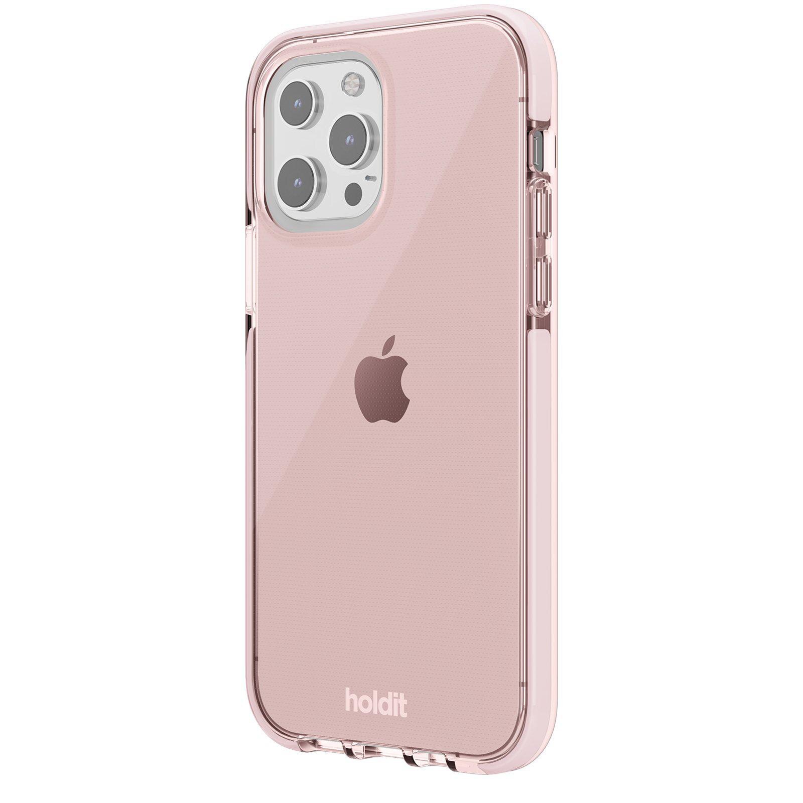Cover Seethru iPhone 13 Pro Blush Pink