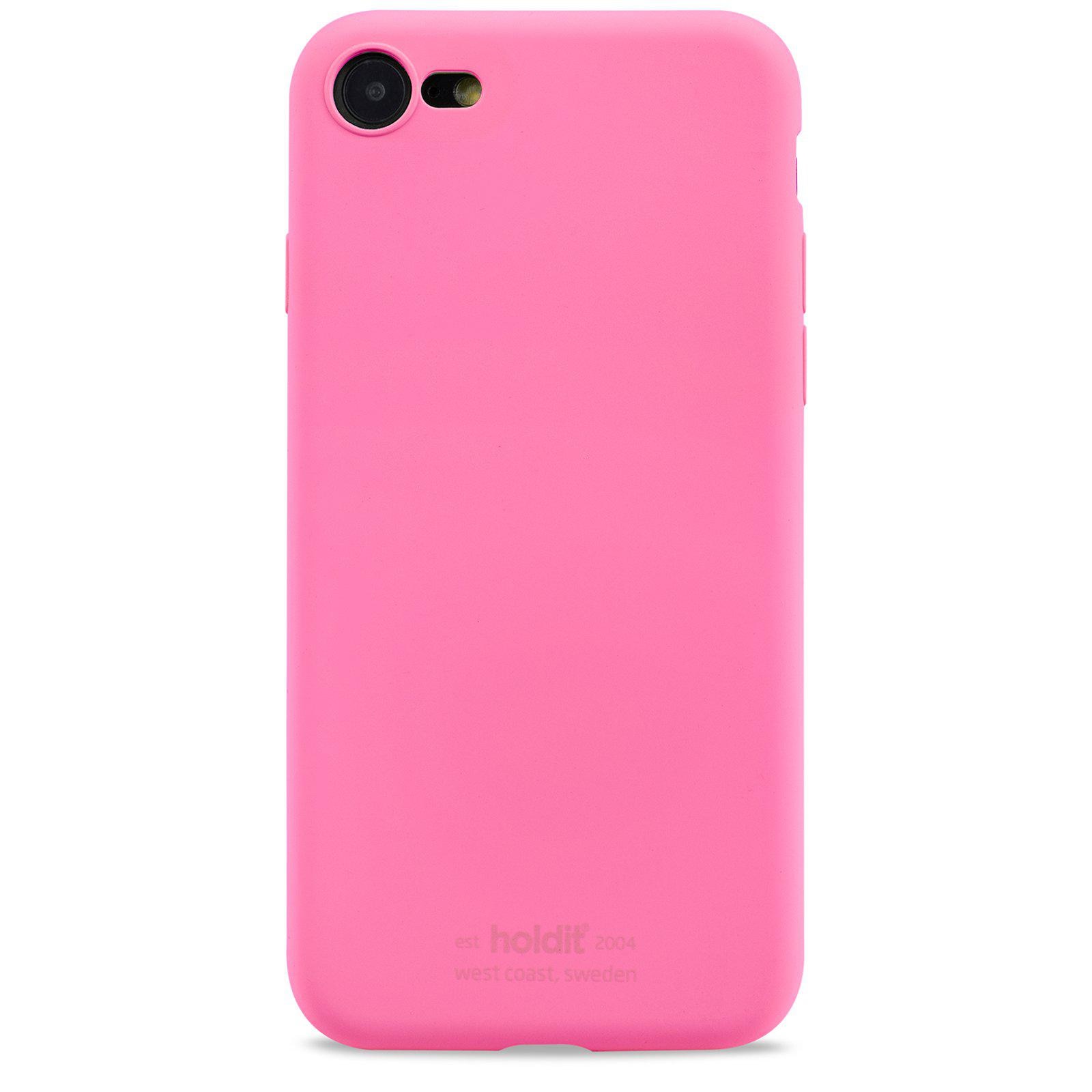 Cover Silikone iPhone SE (2022) Bright Pink