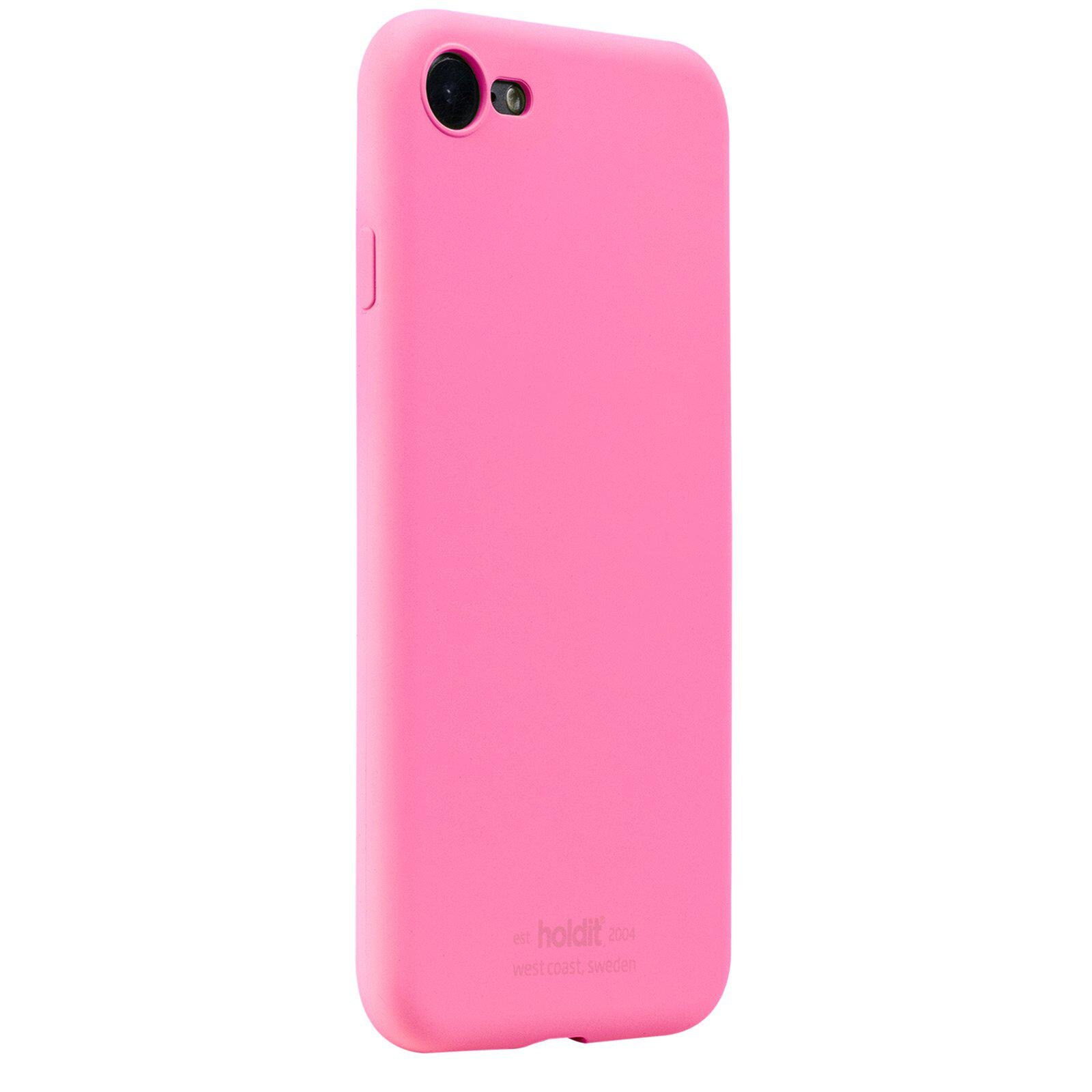 Cover Silikone iPhone SE 2022 Lyserød