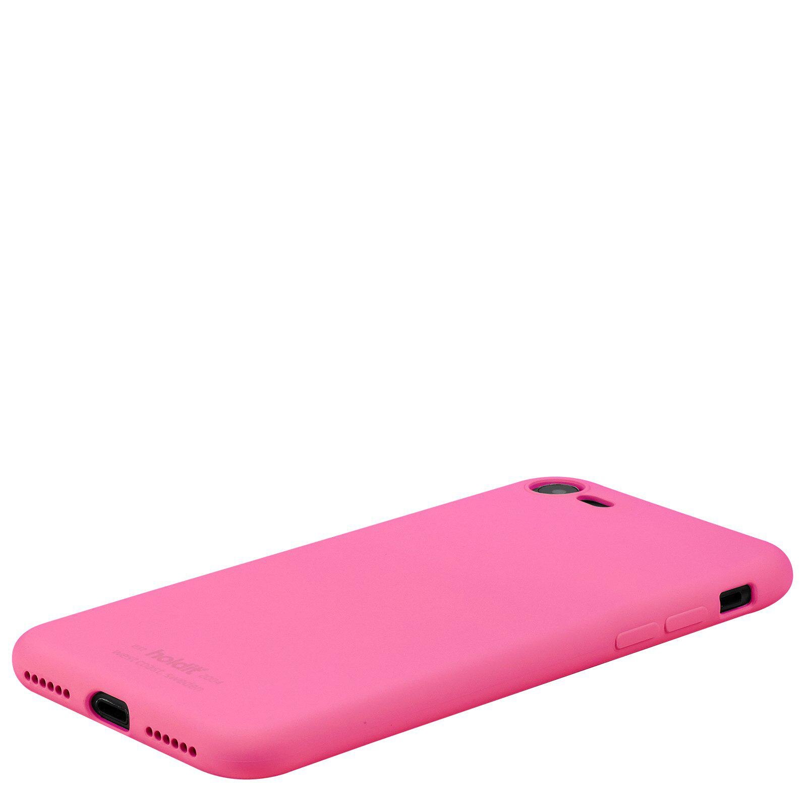 Cover Silikone iPhone SE 2022 Lyserød