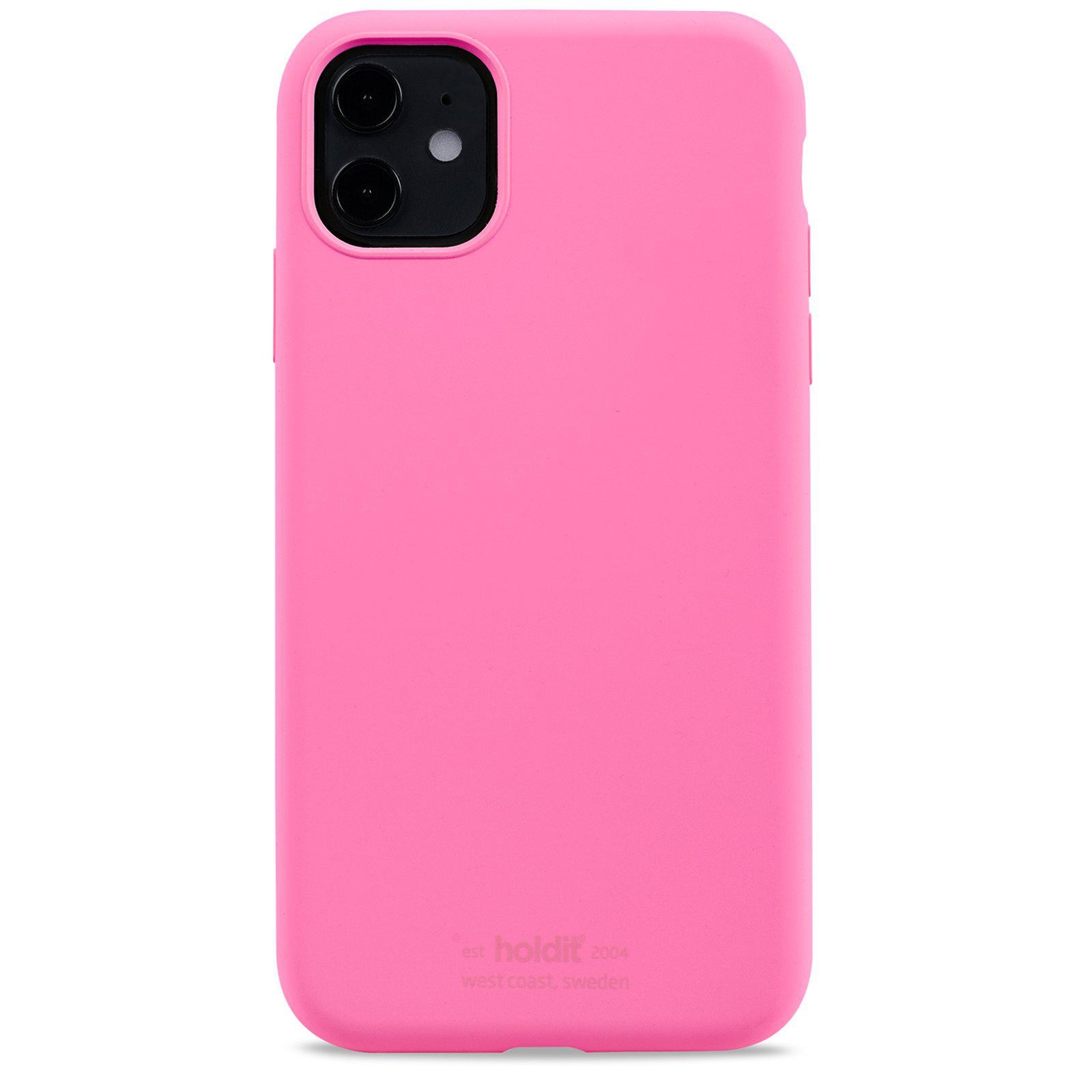Cover Silikone iPhone 11/XR Bright Pink