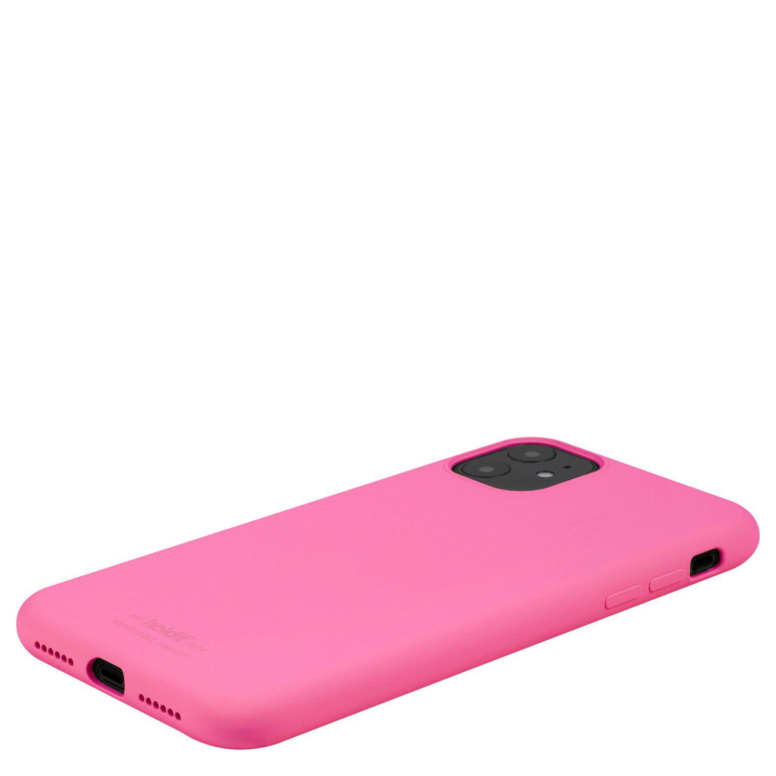 Cover Silikone iPhone XR Bright Pink