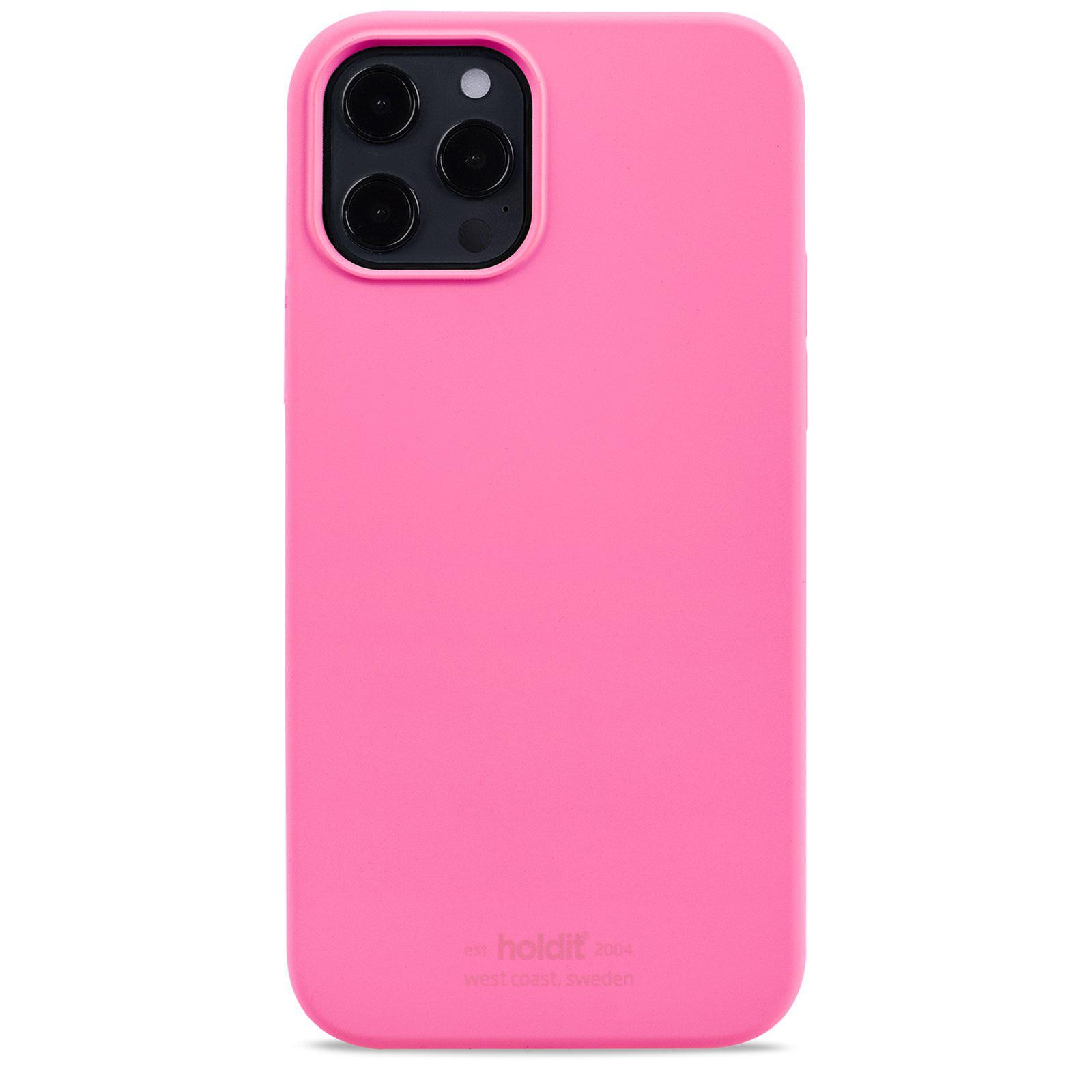 Cover Silikone iPhone 12/12 Pro Bright Pink