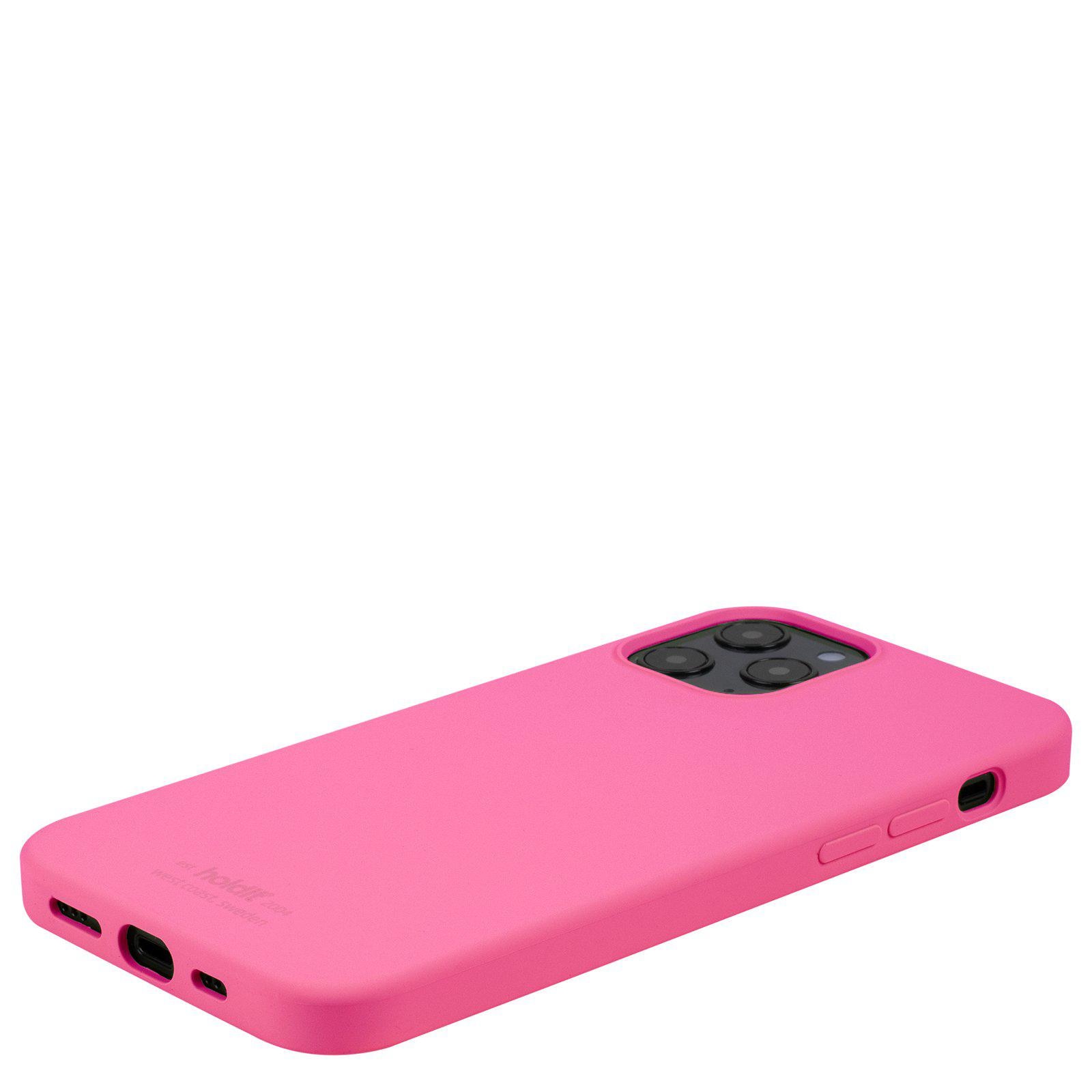 Cover Silikone iPhone 12/12 Pro Bright Pink