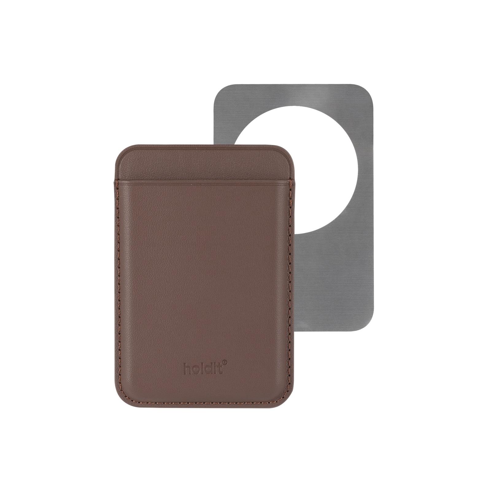 Magnetisk kortholder Dark Brown