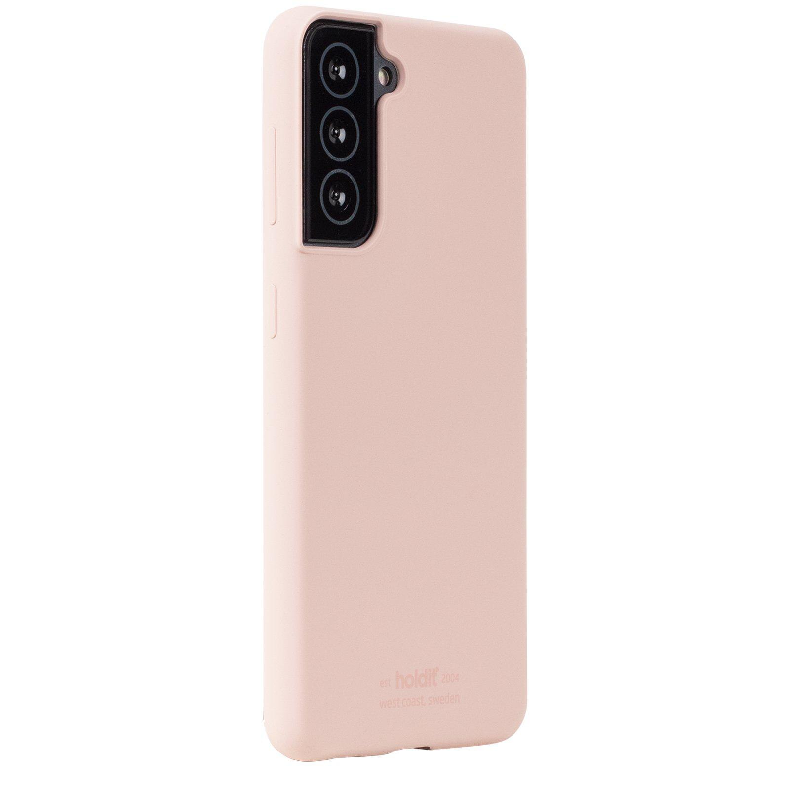 Cover Silikone Samsung Galaxy S22 Lyserød