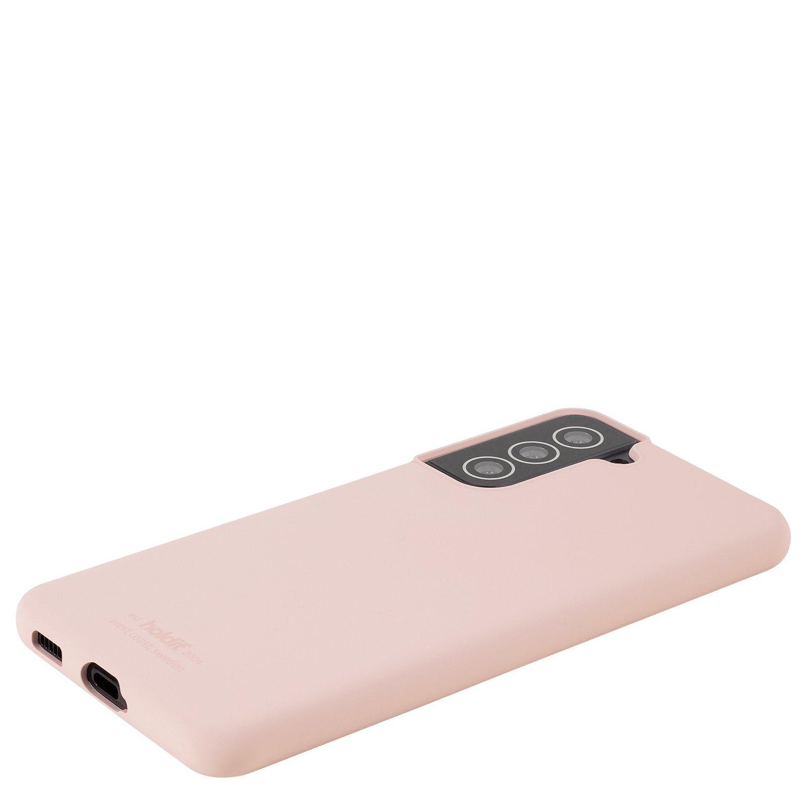 Cover Silikone Samsung Galaxy S22 Lyserød