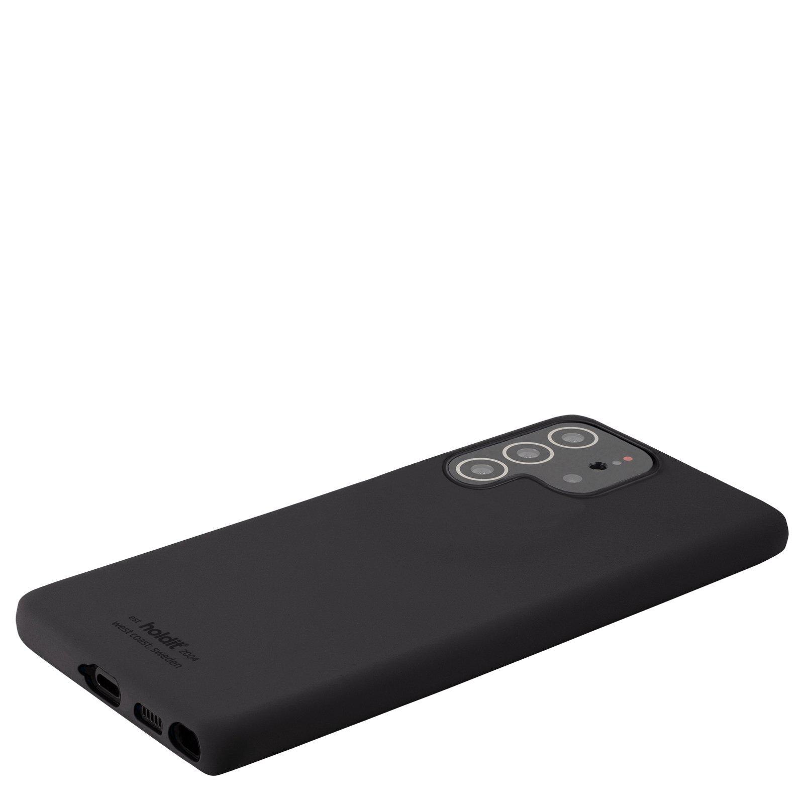 Cover Silikone Samsung Galaxy S22 Ultra Sort