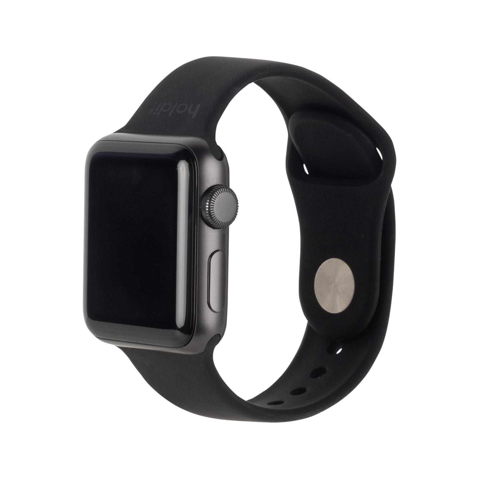 Silikonearmbånd Apple Watch 41mm Series 7 Black