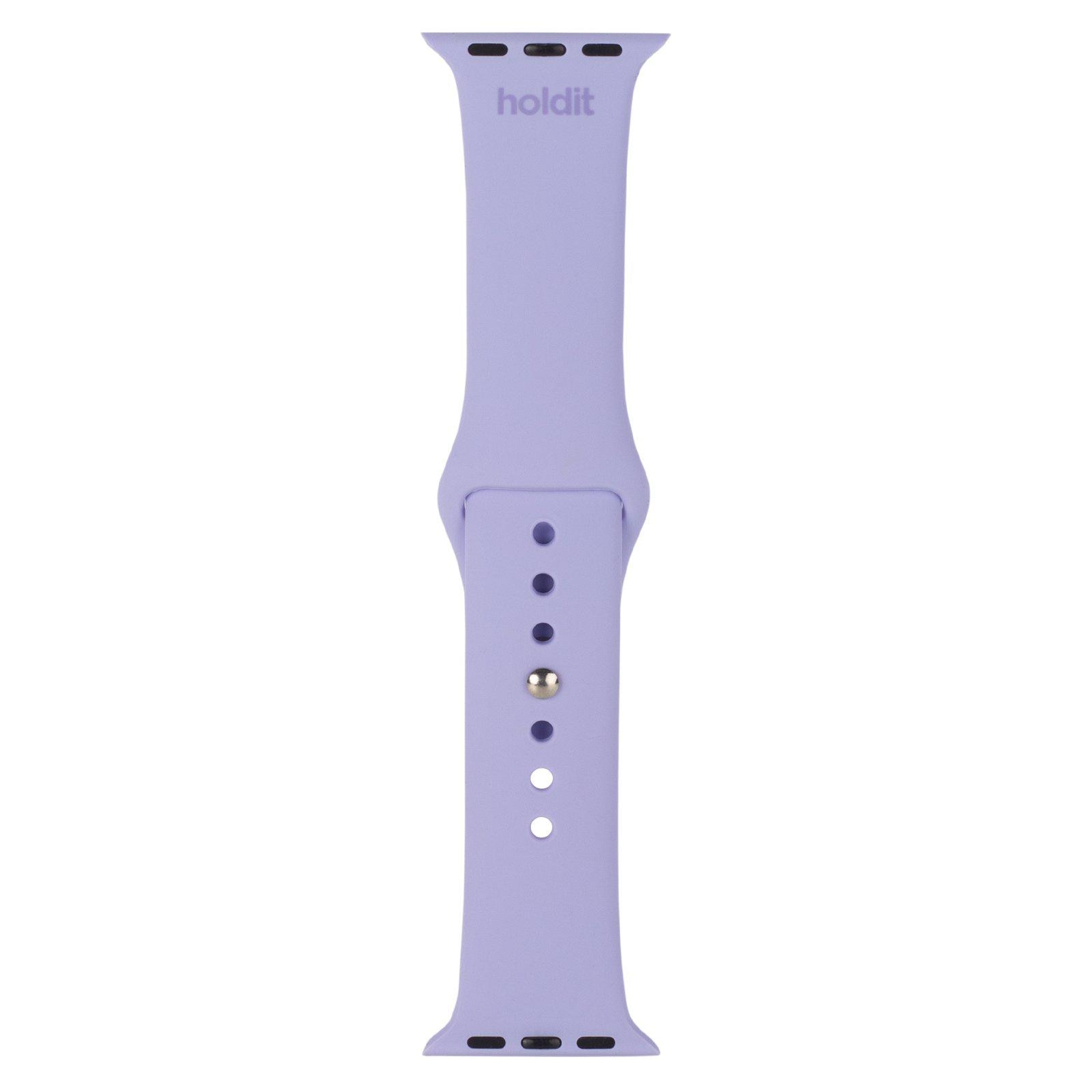 Silikonearmbånd Apple Watch 41mm Series 8 Lavender