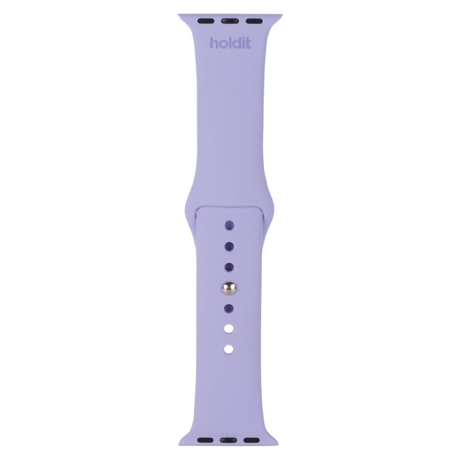 Silikonearmbånd Apple Watch 41mm Series 9 Lavender