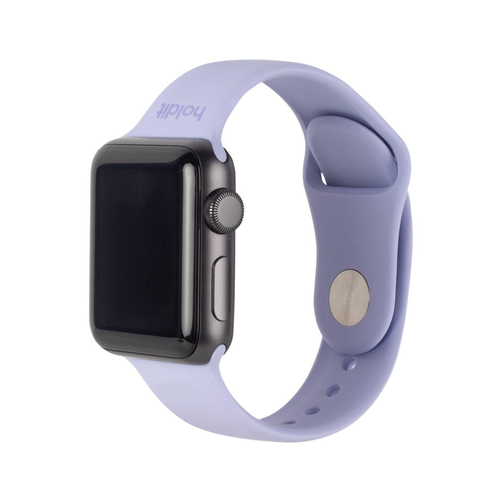 Silikonearmbånd Apple Watch 45mm Series 9 Lavender