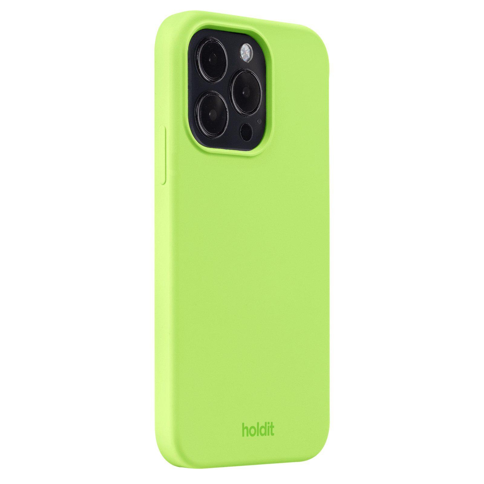 Cover Silikone iPhone 14 Pro Grøn