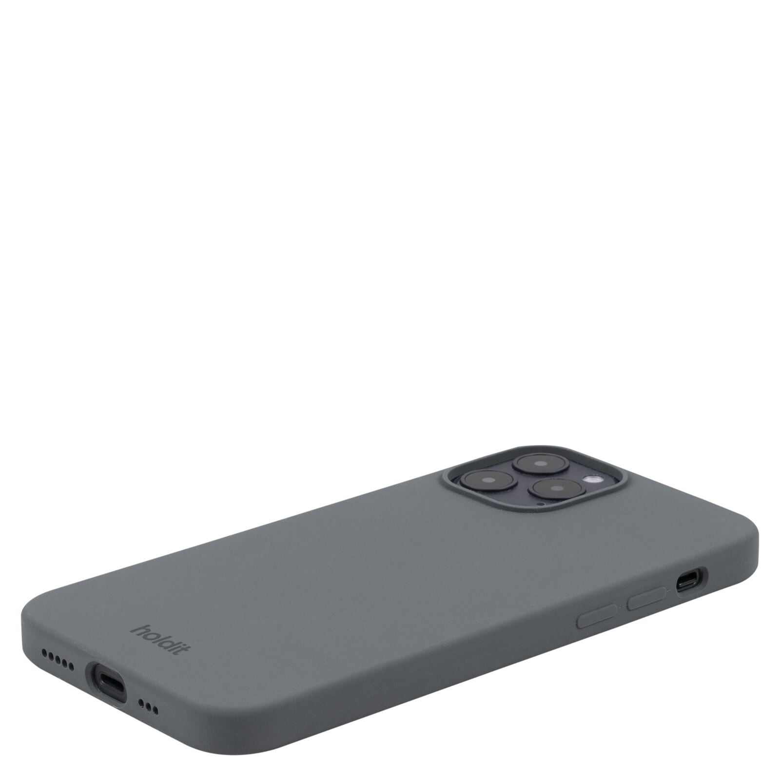 Cover Silikone iPhone 12/iPhone 12 Pro Grå