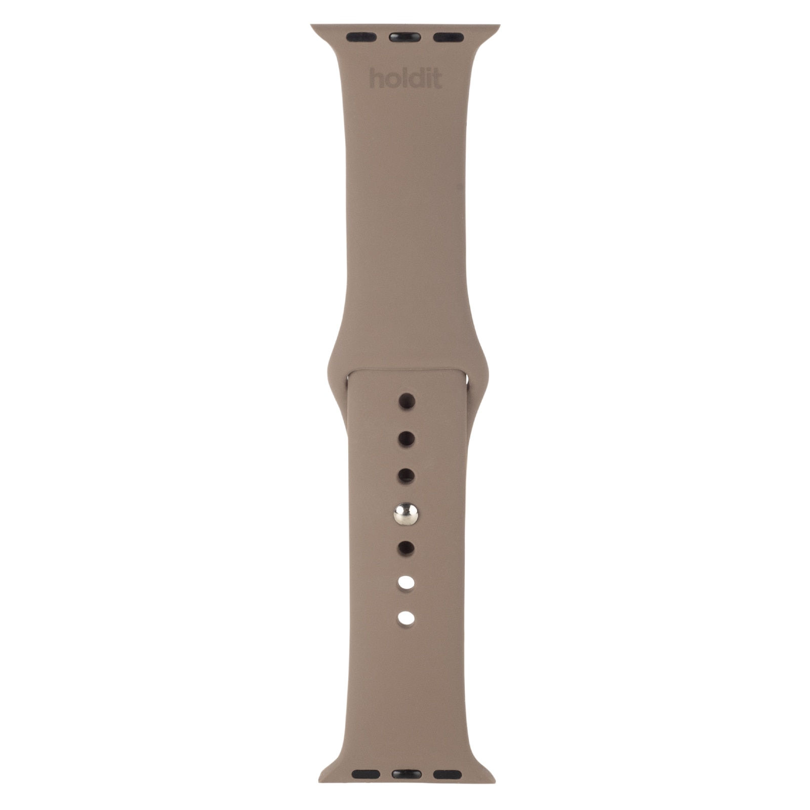 Silikonearmbånd Apple Watch 38mm Mocha Brown