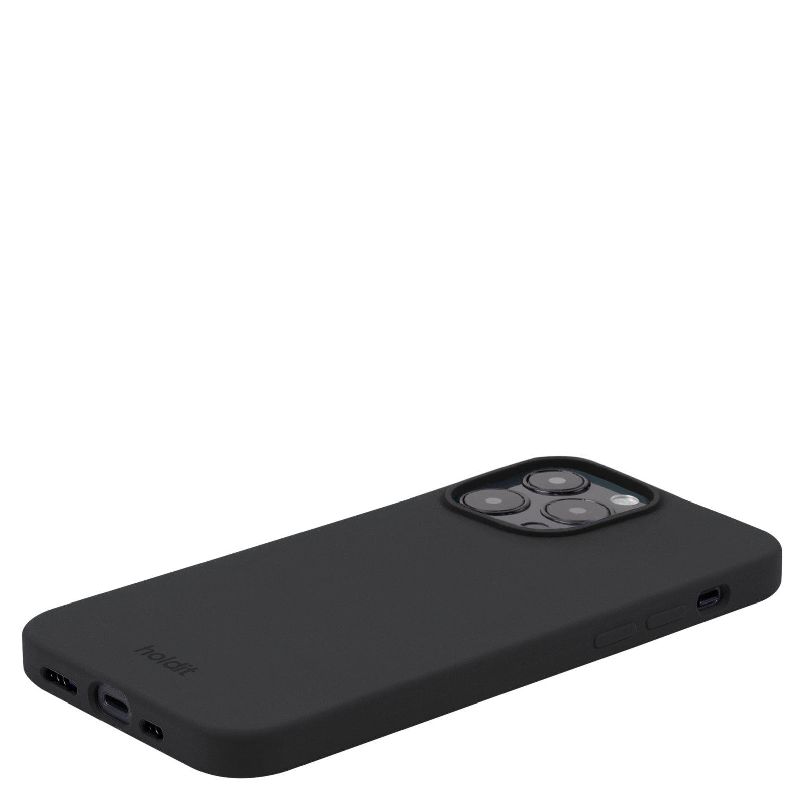 Cover Silikone Apple iPhone 15 Pro Max Sort
