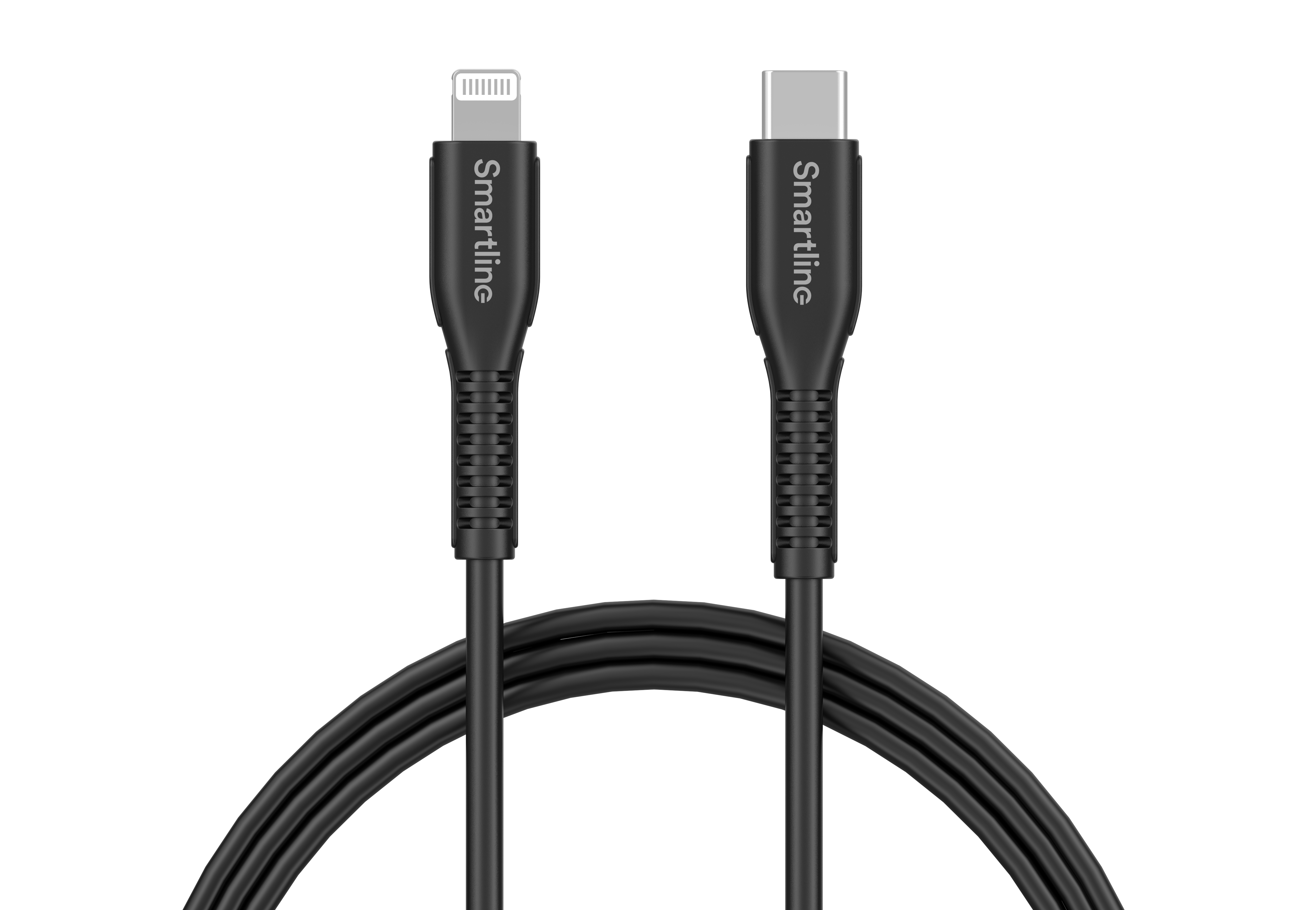 Strong USB Cable USB-C - Lightning 2m sort