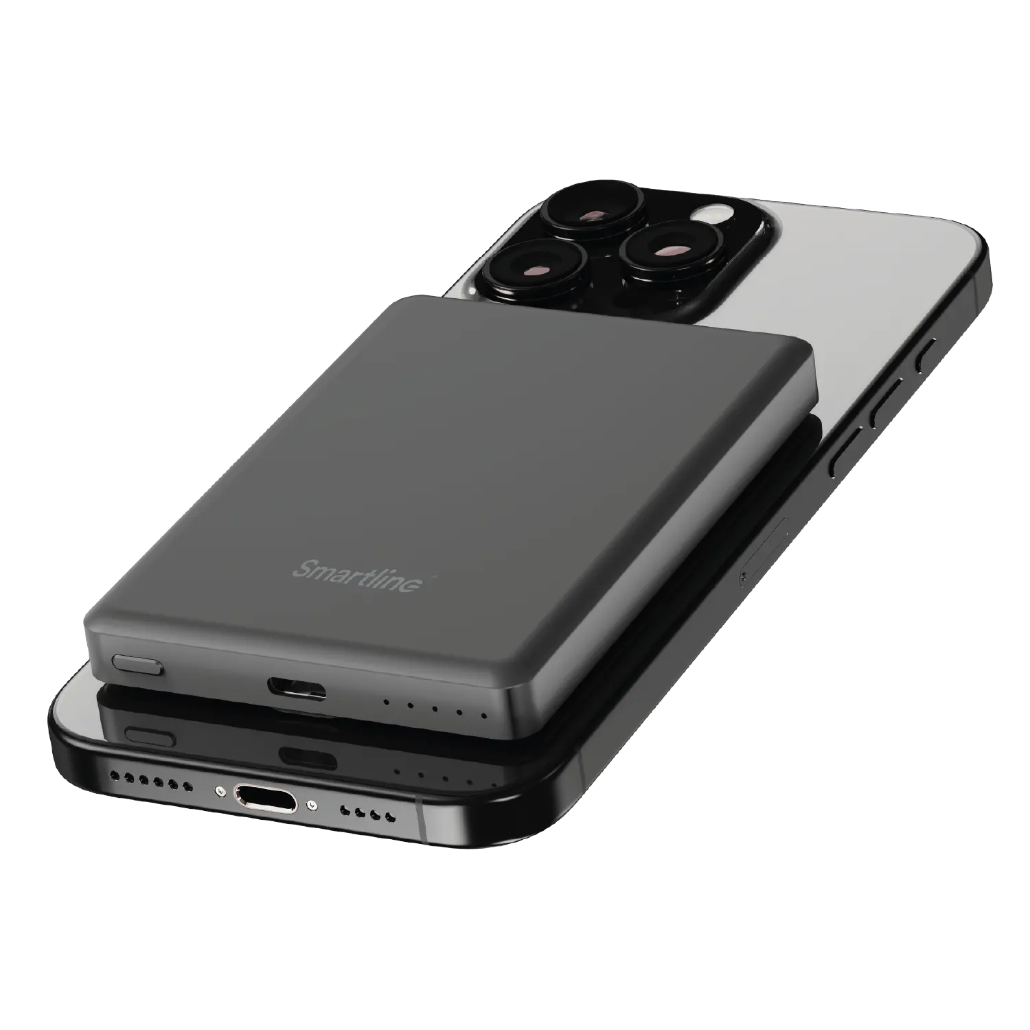 Trådløs Magnetic Powerbank Qi2 5000mAh sort