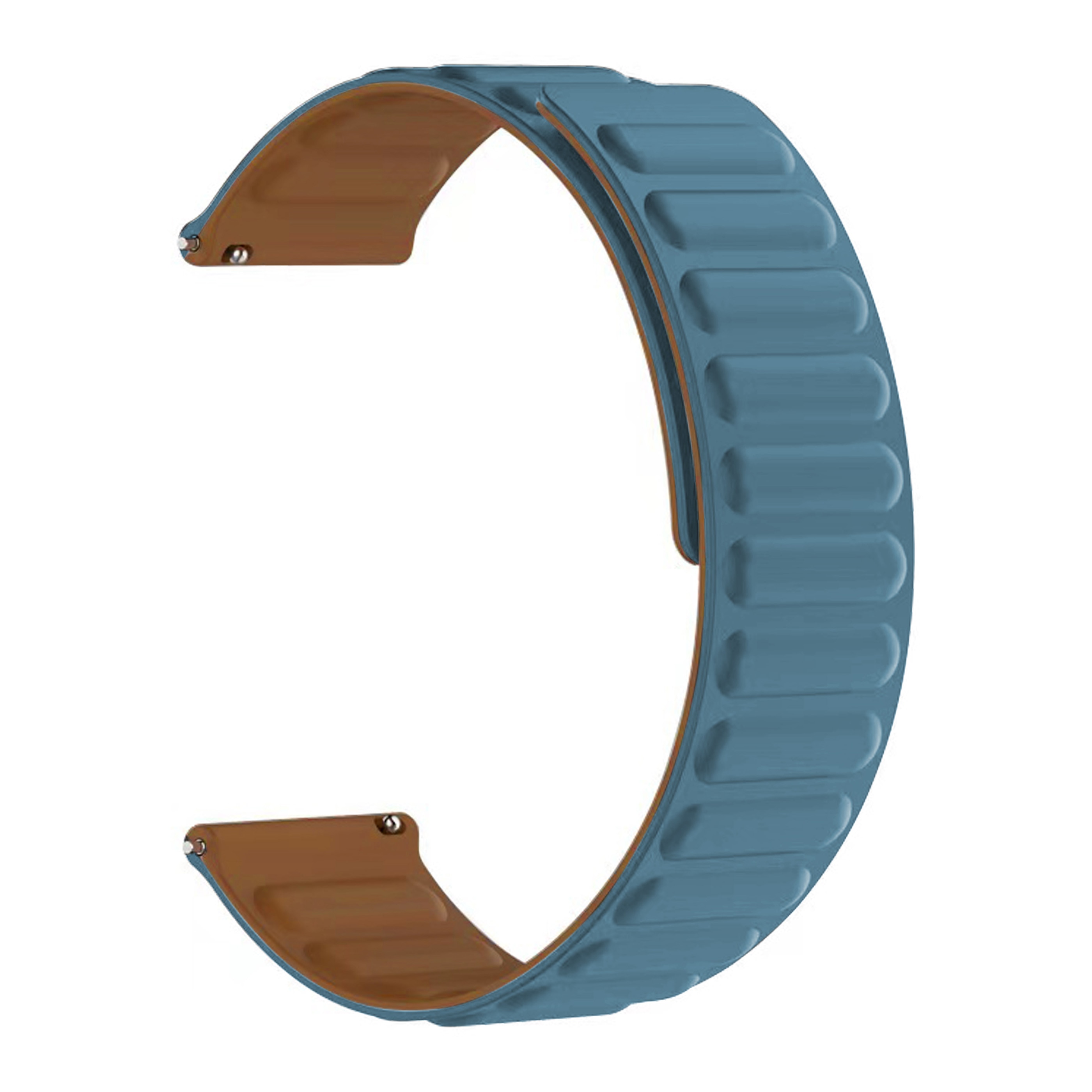 Magnetisk Silikonearmbånd Universal 22mm blå