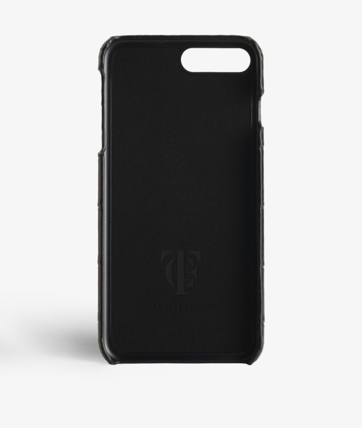 Cover iPhone 7 Plus/iPhone 8 Plus Croco Lyserød