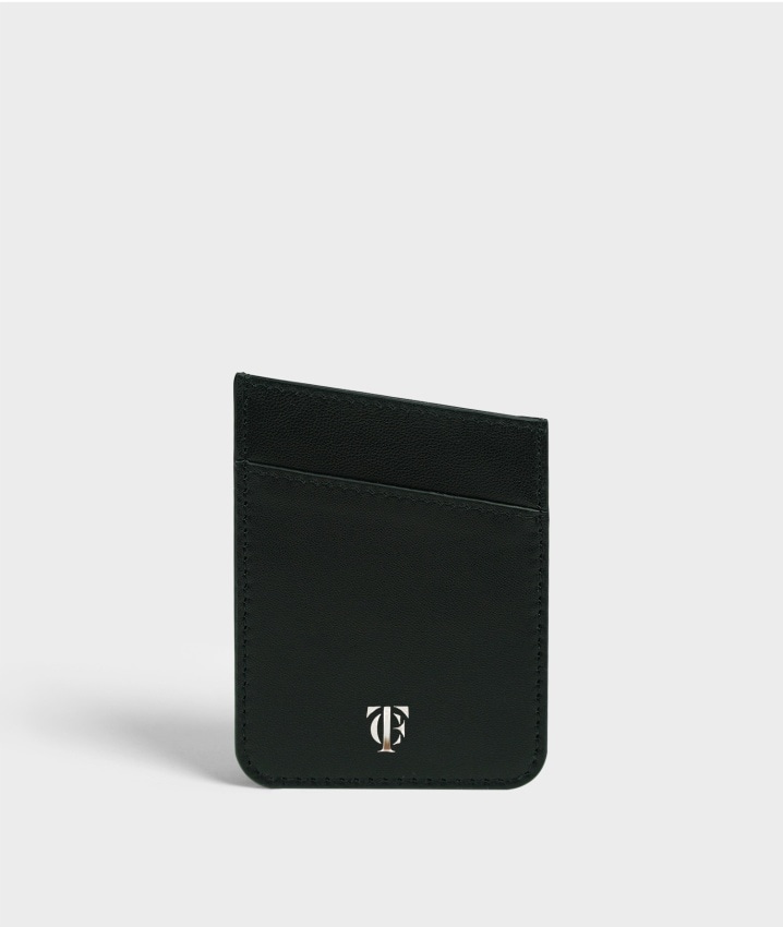 S.C Selvklæbende Kortholder Nappa Black