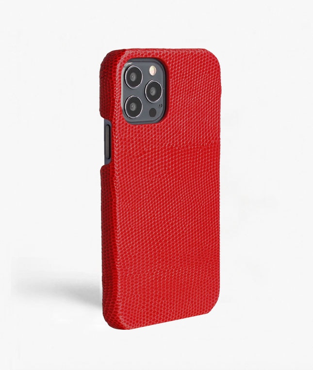 Cover iPhone 12/iPhone 12 Pro Lizard Rød