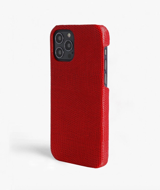 Cover iPhone 12/iPhone 12 Pro Lizard Rød