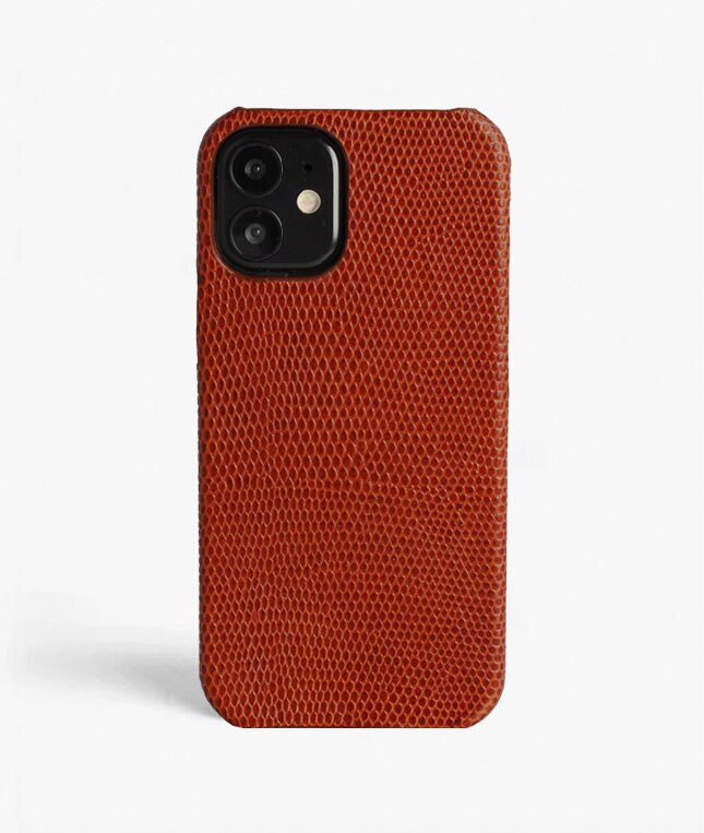 Cover iPhone 12 Mini Lizard Brun