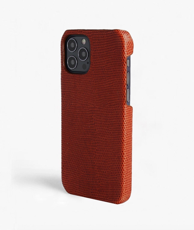 Cover iPhone 12/iPhone 12 Pro Lizard Granata