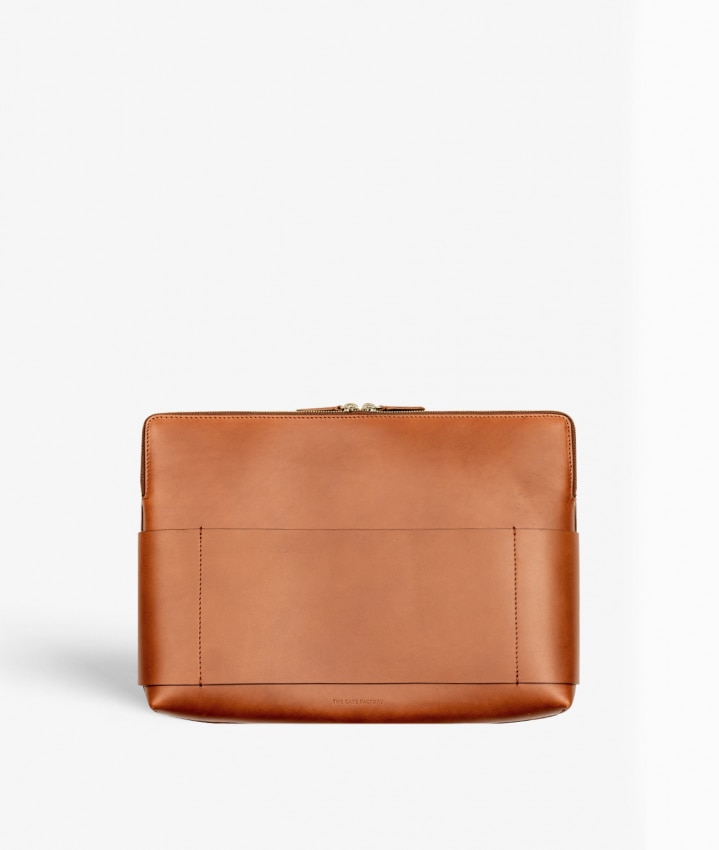 Computertaske 15" Snake Vegetable Tanned Brun