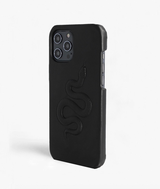 Cover iPhone 12 Pro Max Snake Black