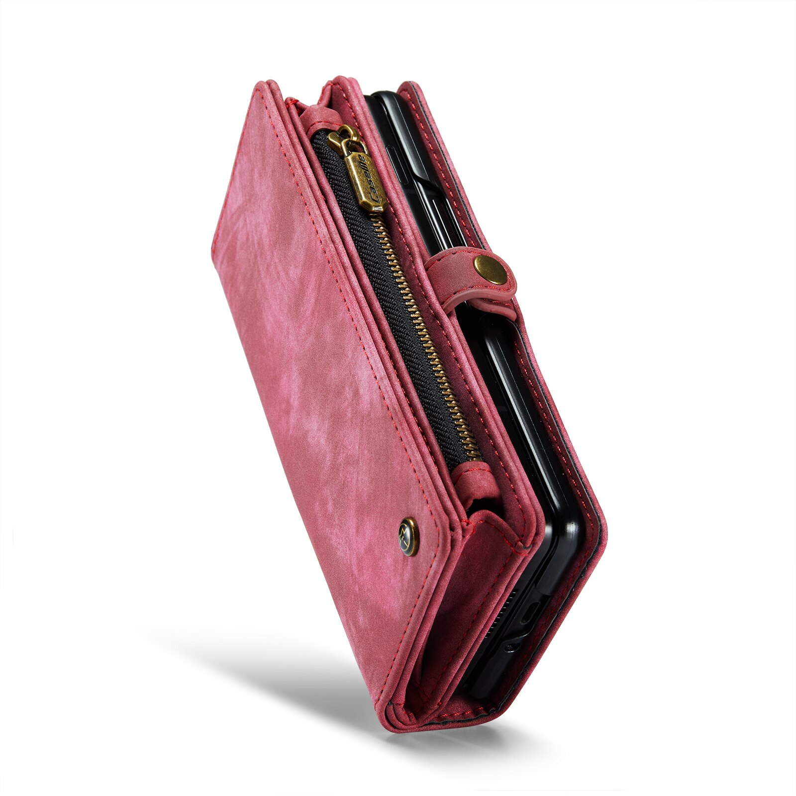 Multi-slot Mobiltaske Samsung Galaxy Z Fold 4 Rød