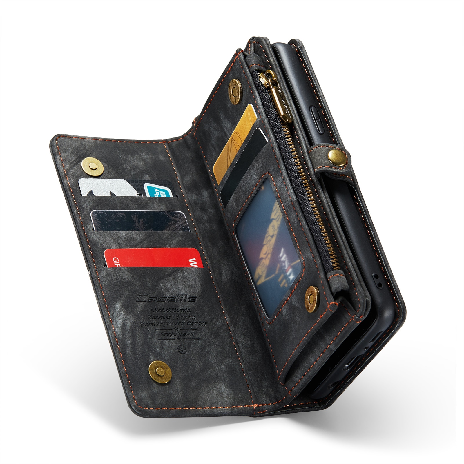 Multi-slot Mobiltaske Samsung Galaxy S9 Grå