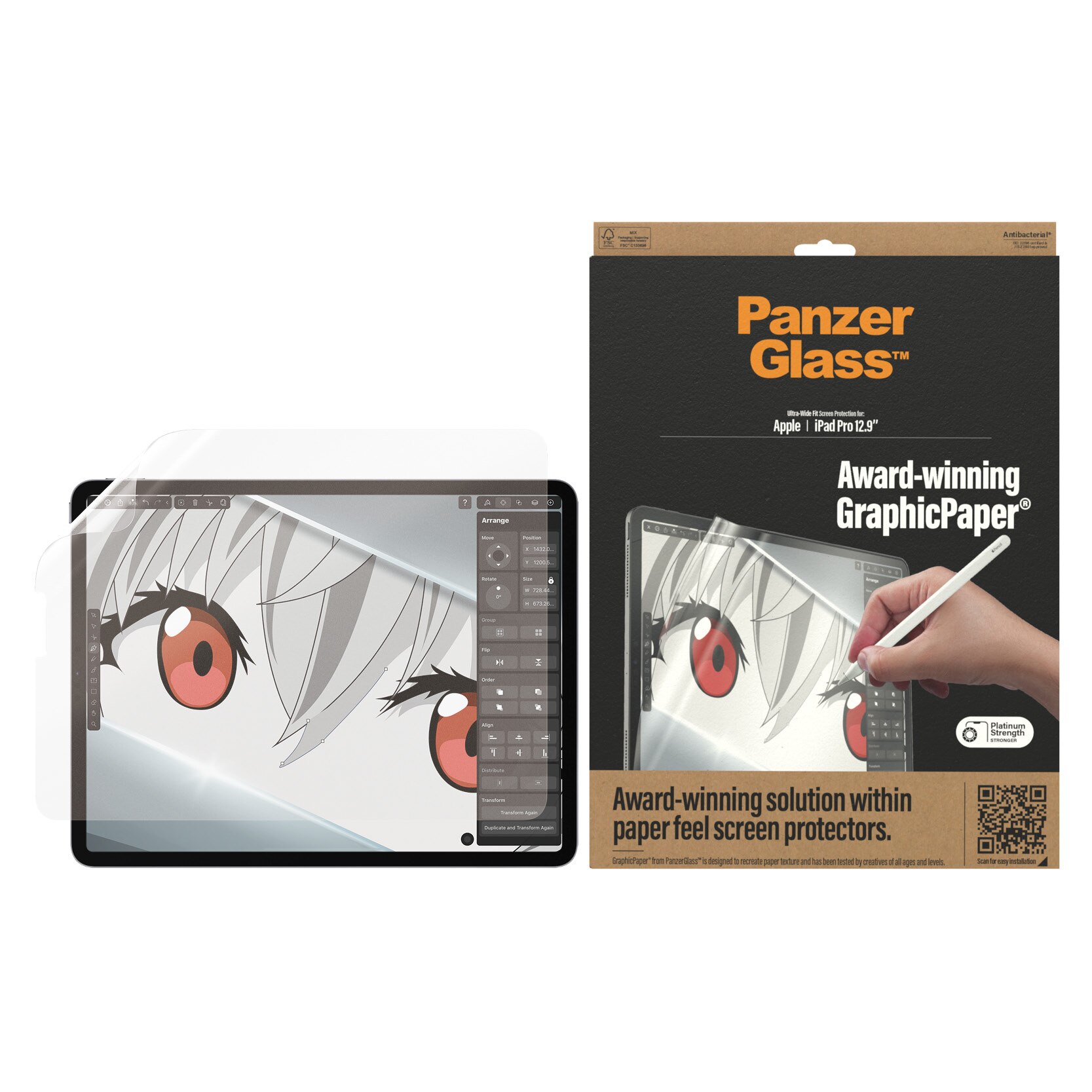 iPad Pro 12.9 3rd Gen (2018) GraphicPaper Screen Protector